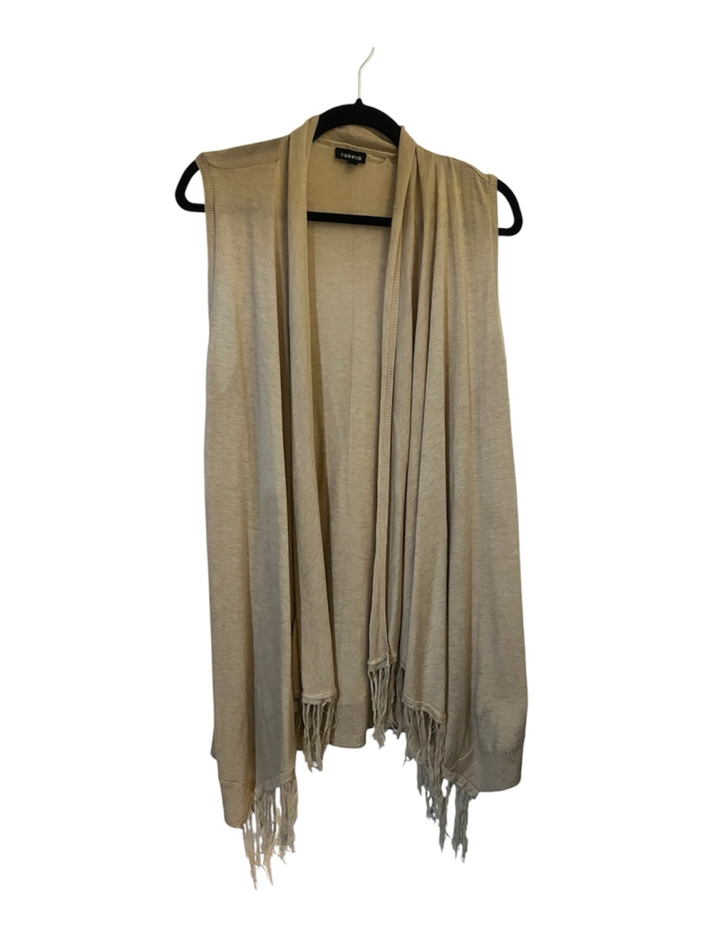 Torrid Light Taupe Knit Cardigan